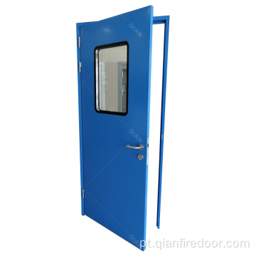 porta de vidro de aço de fogo novo design para usados